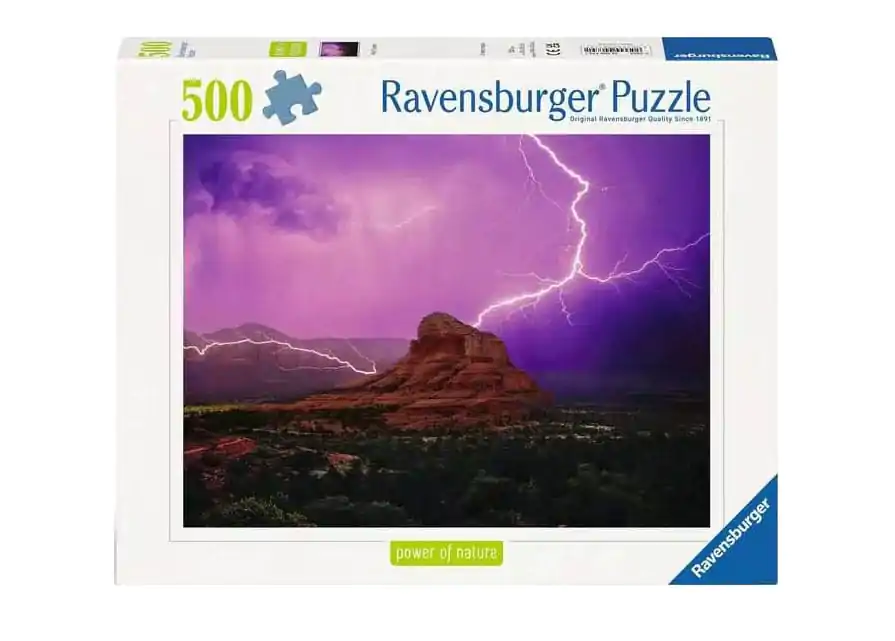 Power of Nature Puzzle Pink Thunderstorm Mood (500 dielikov) produktová fotografia