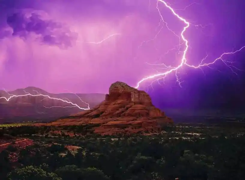 Power of Nature Puzzle Pink Thunderstorm Mood (500 dielikov) produktová fotografia