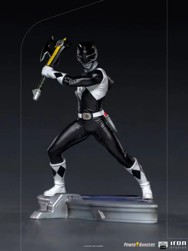 Power Rangers BDS Art Scale soška 1/10 Black Ranger 17 cm produktová fotografia