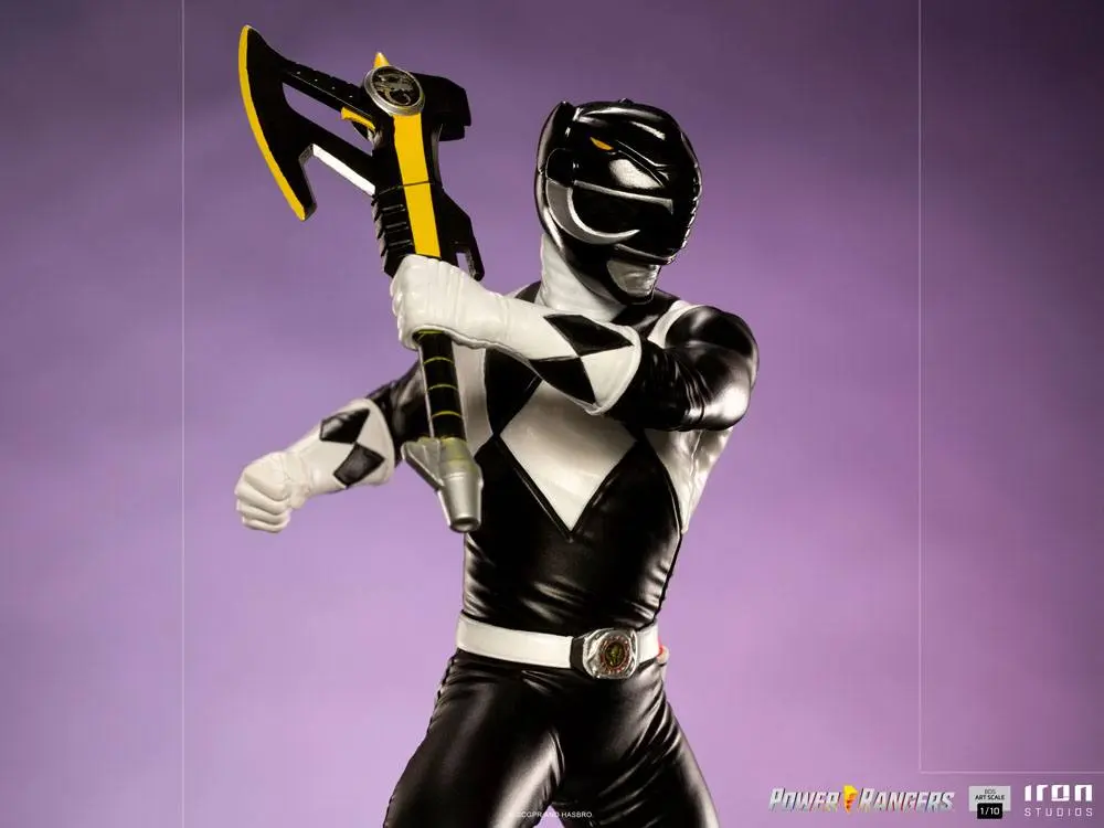Power Rangers BDS Art Scale soška 1/10 Black Ranger 17 cm produktová fotografia