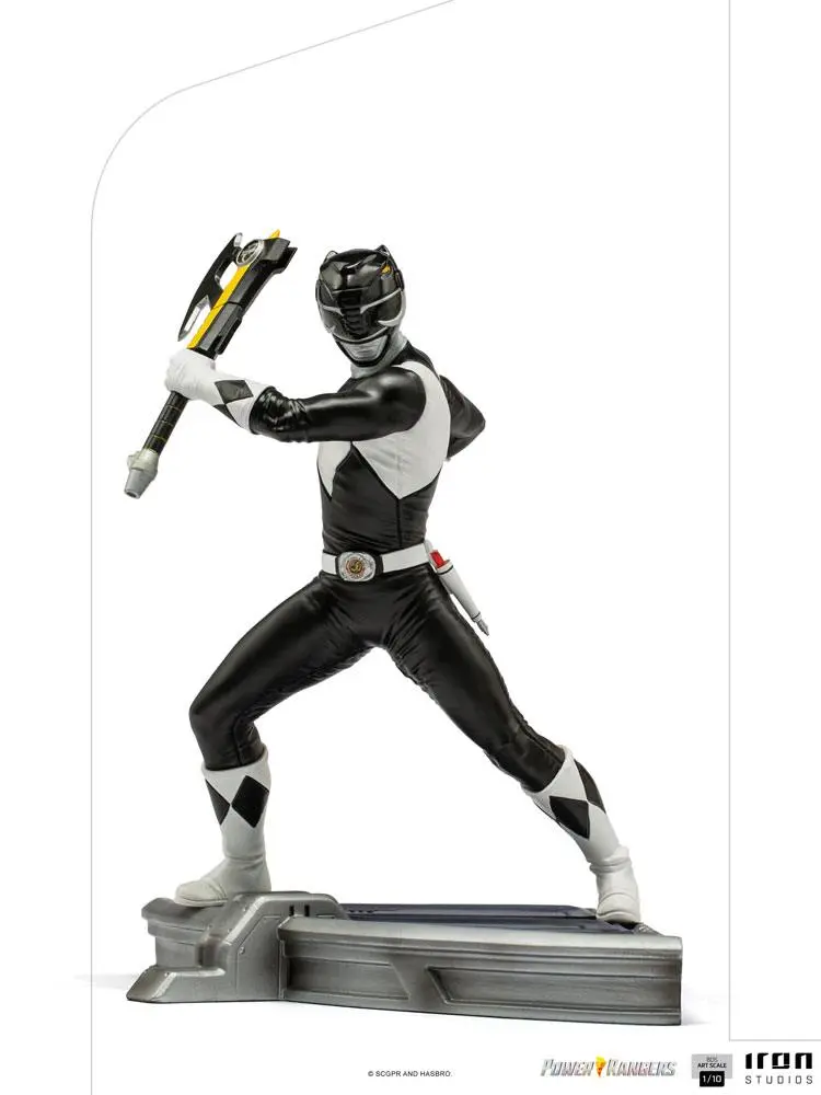 Power Rangers BDS Art Scale soška 1/10 Black Ranger 17 cm produktová fotografia
