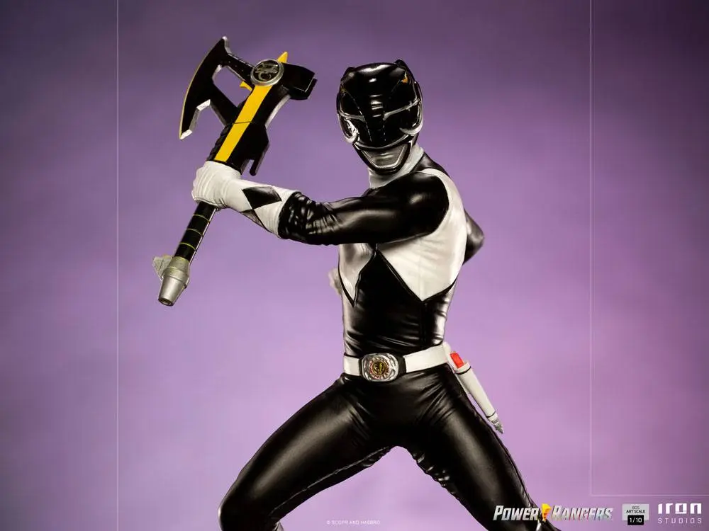 Power Rangers BDS Art Scale soška 1/10 Black Ranger 17 cm produktová fotografia
