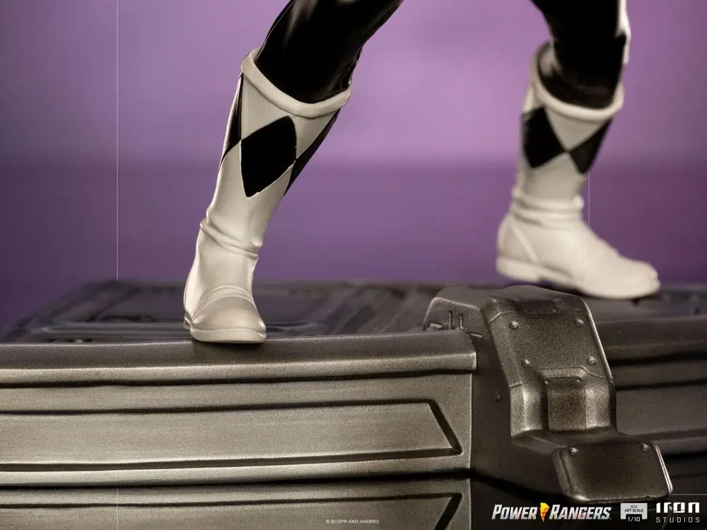 Power Rangers BDS Art Scale soška 1/10 Black Ranger 17 cm produktová fotografia