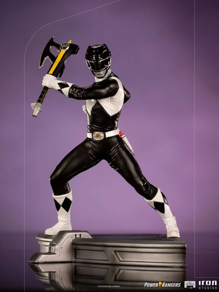 Power Rangers BDS Art Scale soška 1/10 Black Ranger 17 cm produktová fotografia