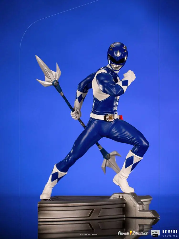 Power Rangers BDS Art Scale socha 1/10 Blue Ranger 16 cm produktová fotografia