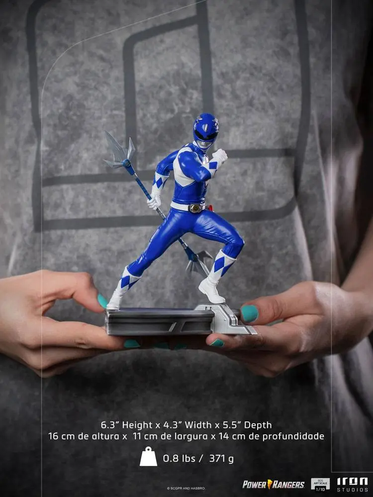 Power Rangers BDS Art Scale socha 1/10 Blue Ranger 16 cm produktová fotografia