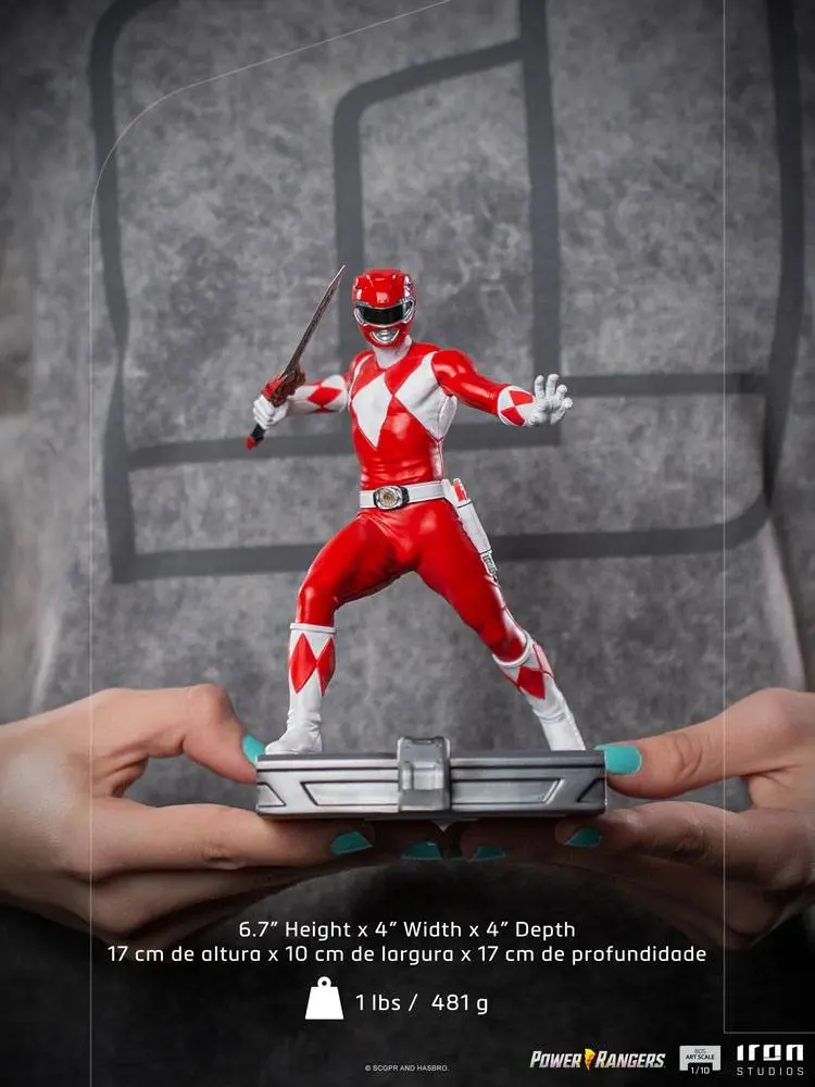 Power Rangers BDS Art Scale Socha 1/10 Red Ranger 17 cm produktová fotografia