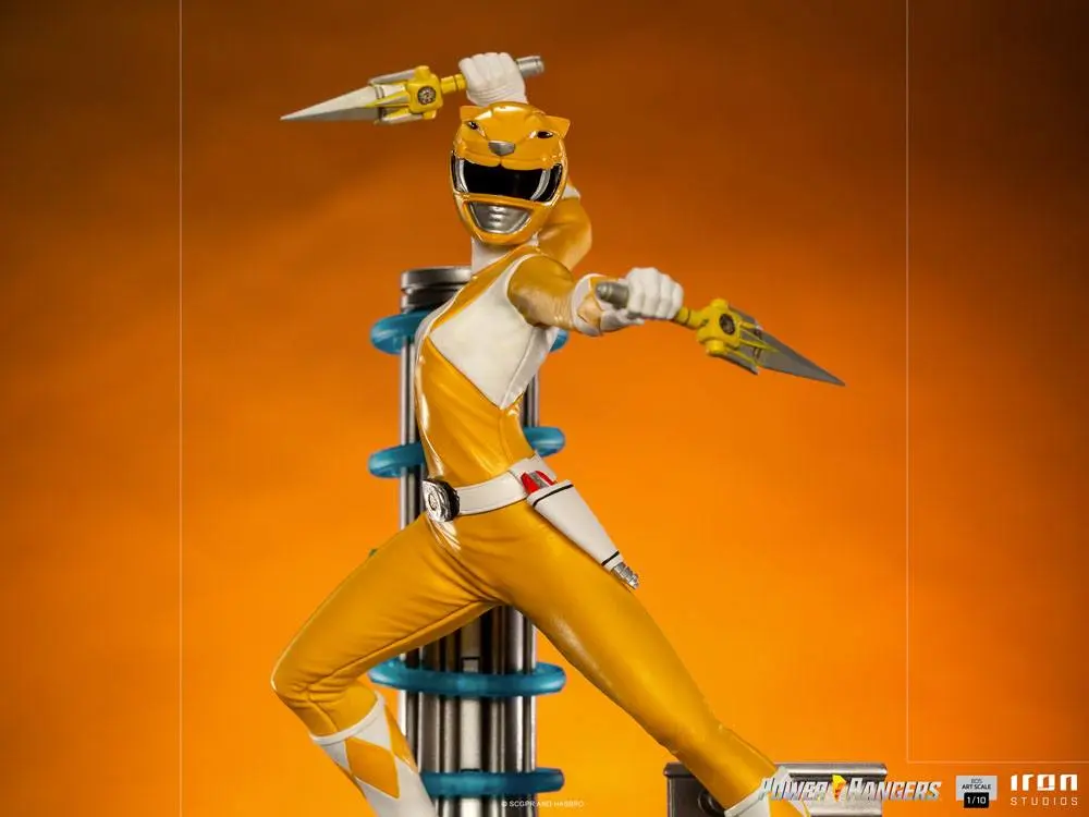 Power Rangers BDS Art Scale Socha 1/10 Yellow Ranger 19 cm produktová fotografia