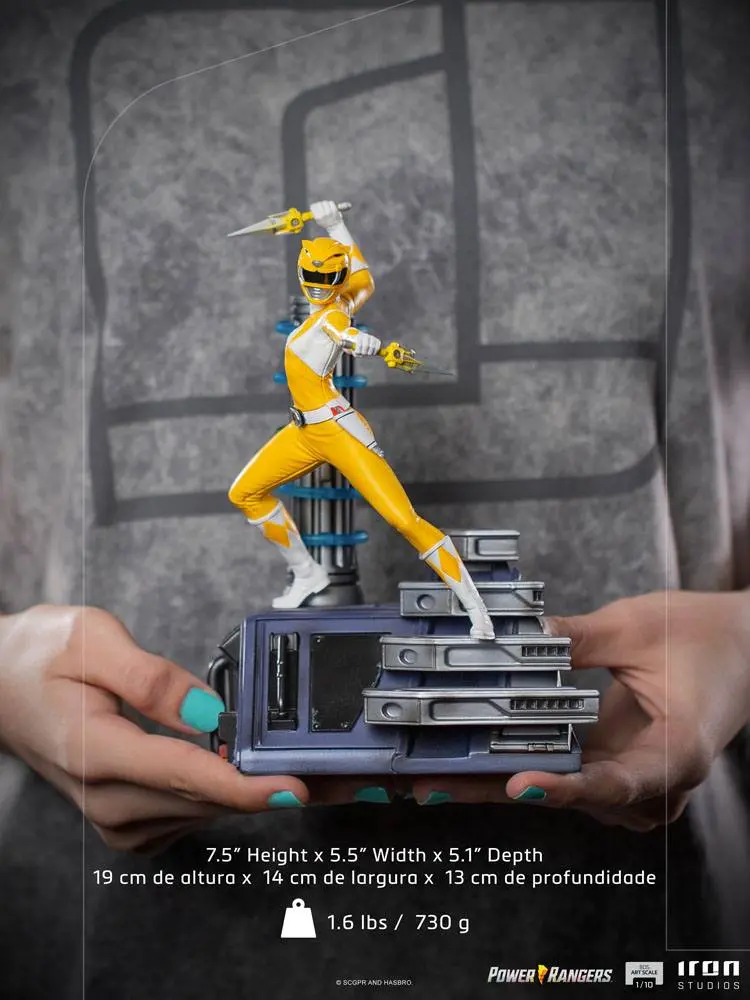 Power Rangers BDS Art Scale Socha 1/10 Yellow Ranger 19 cm produktová fotografia