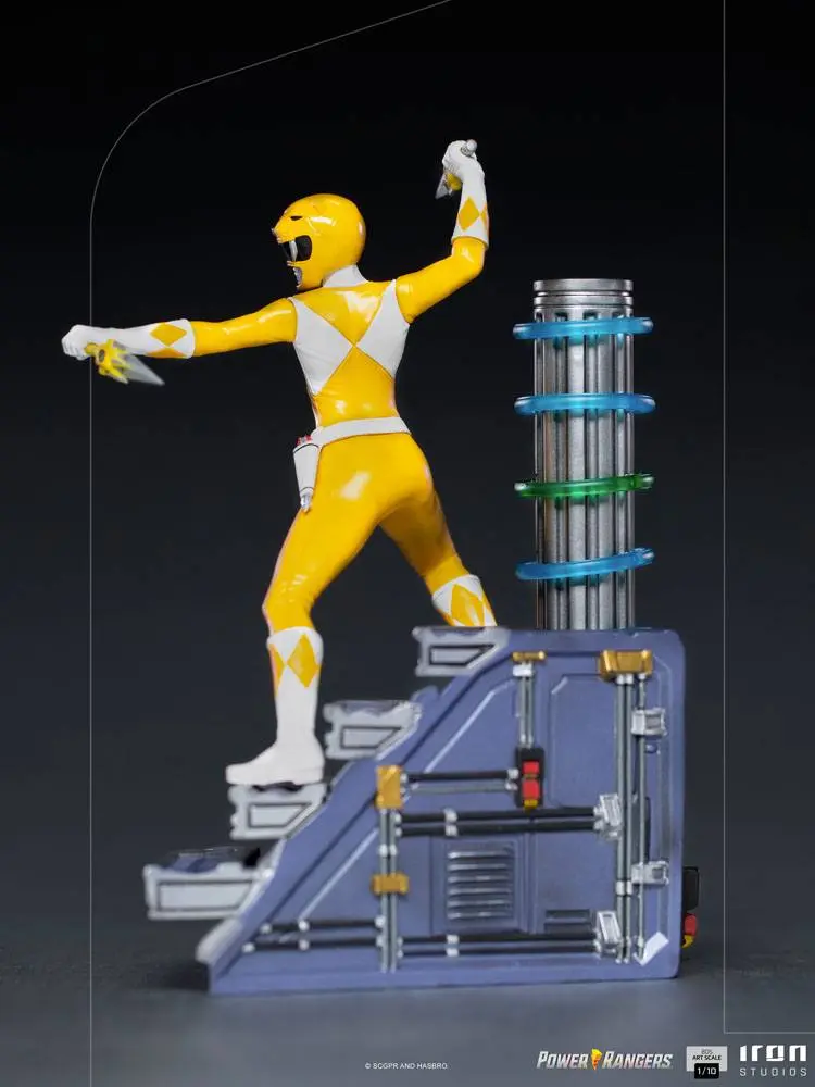 Power Rangers BDS Art Scale Socha 1/10 Yellow Ranger 19 cm produktová fotografia