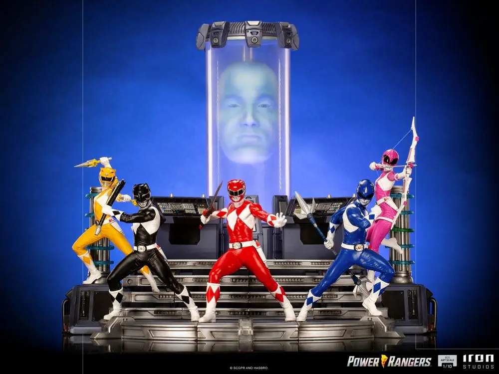 Power Rangers BDS Art Scale Socha 1/10 Yellow Ranger 19 cm produktová fotografia