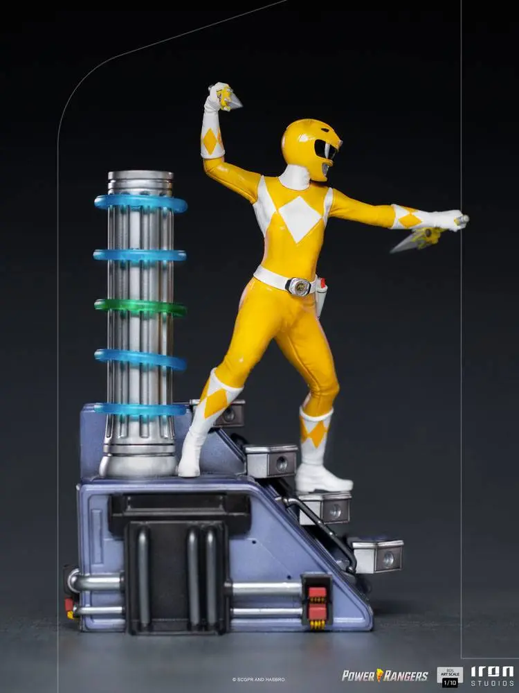 Power Rangers BDS Art Scale Socha 1/10 Yellow Ranger 19 cm produktová fotografia