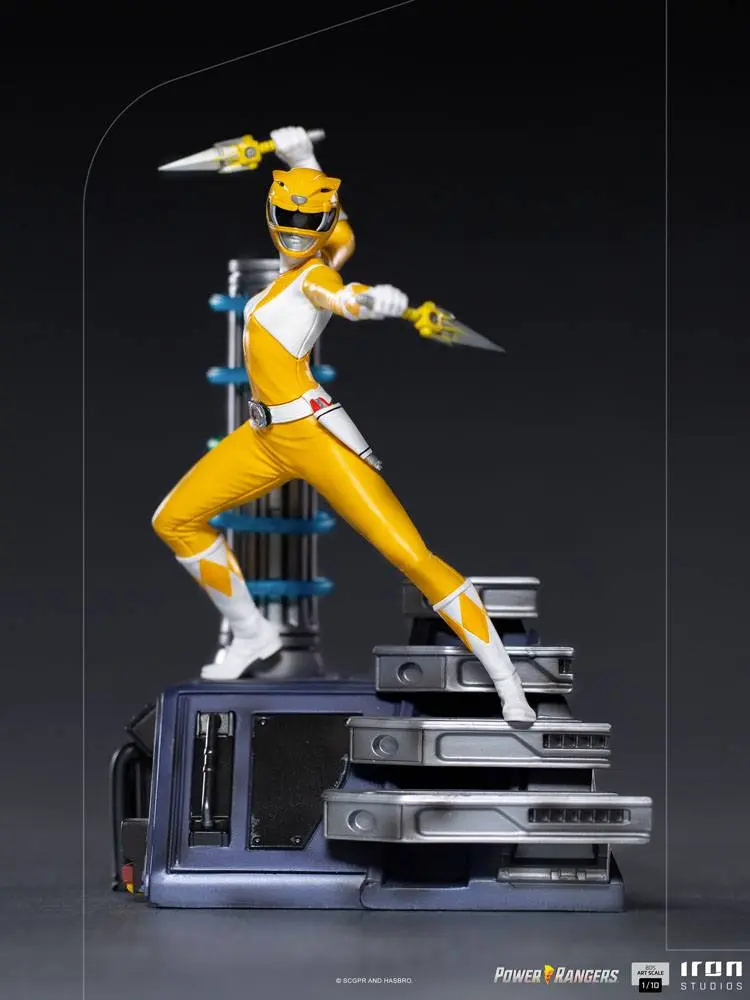 Power Rangers BDS Art Scale Socha 1/10 Yellow Ranger 19 cm produktová fotografia