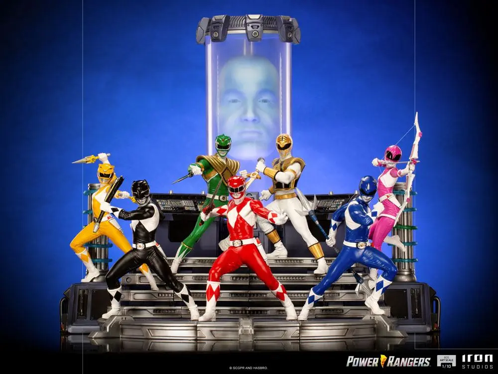 Power Rangers BDS Art Scale Socha 1/10 Yellow Ranger 19 cm produktová fotografia