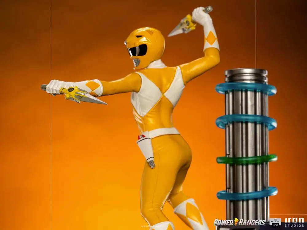 Power Rangers BDS Art Scale Socha 1/10 Yellow Ranger 19 cm produktová fotografia