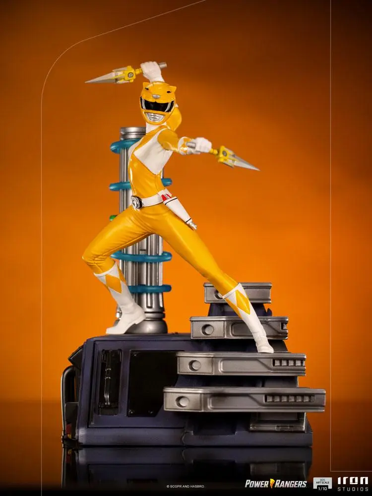Power Rangers BDS Art Scale Socha 1/10 Yellow Ranger 19 cm produktová fotografia