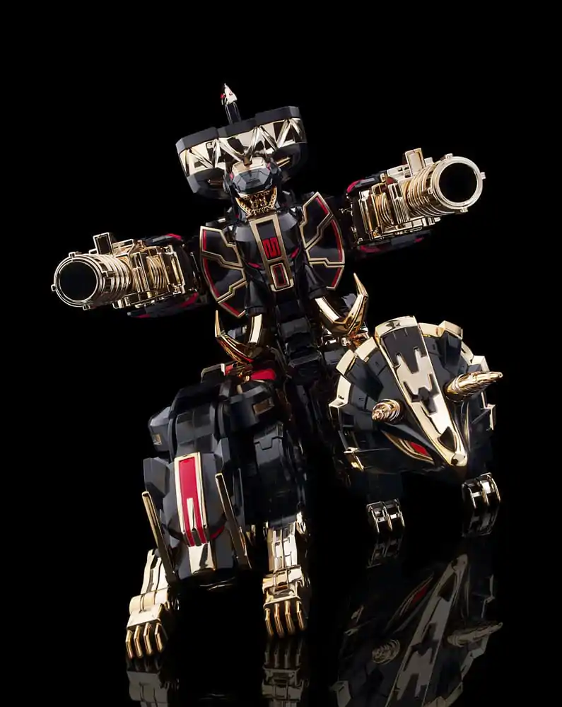 Power Rangers Furai Model Plastiková stavebnica Megazord Black Limited Ver. 21 cm produktová fotografia