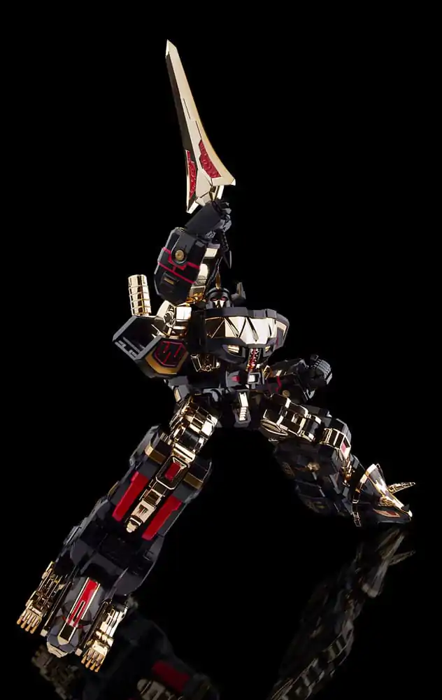 Power Rangers Furai Model Plastiková stavebnica Megazord Black Limited Ver. 21 cm produktová fotografia