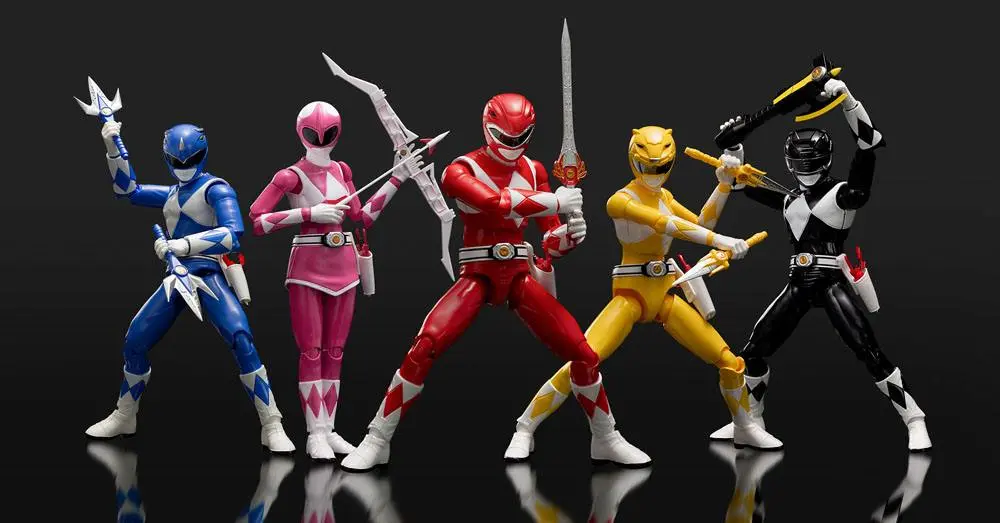 Power Rangers Furai Model Plastový model Rangers ružový 13 cm termékfotó