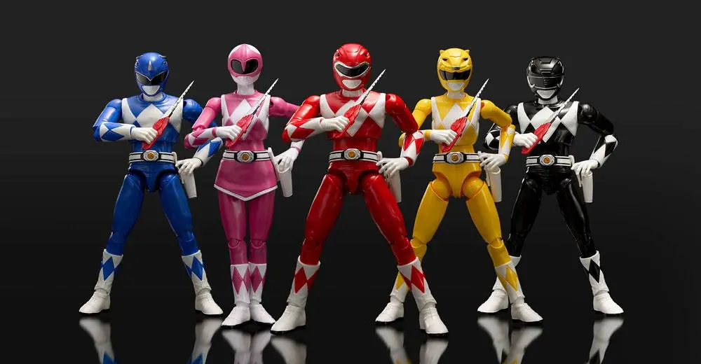 Power Rangers Furai Model Plastový model Rangers ružový 13 cm termékfotó