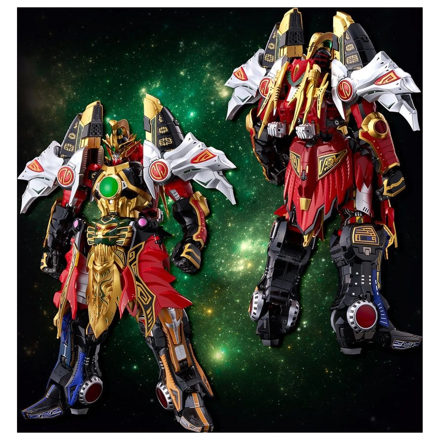 Power Rangers Go! Kuro Kara Combine akčná figúrka Thunder Megazord 28 cm produktová fotografia