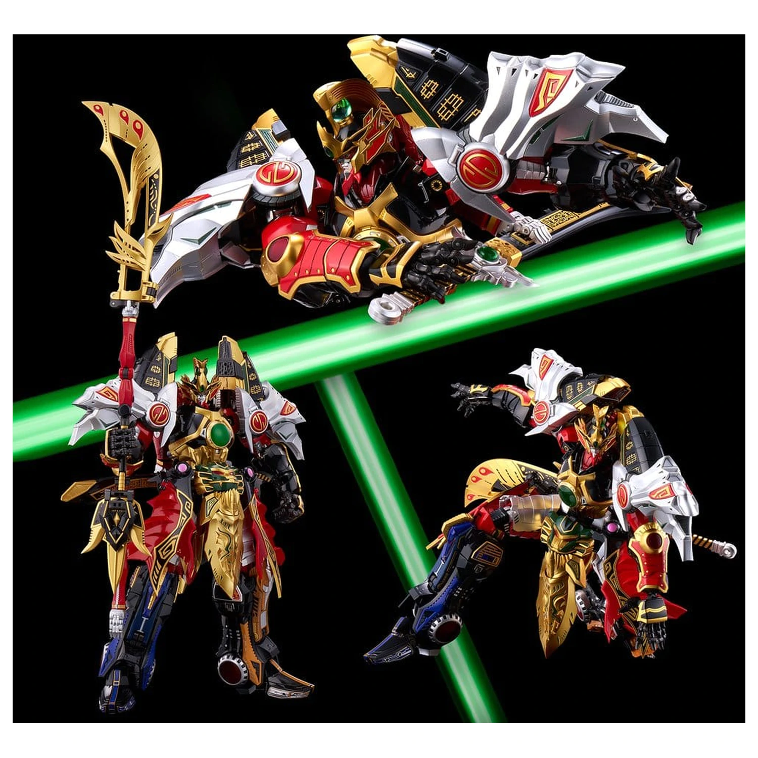 Power Rangers Go! Kuro Kara Combine akčná figúrka Thunder Megazord 28 cm produktová fotografia
