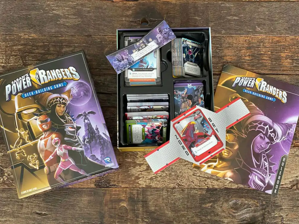 Power Rangers card game Deck-Building *Englische Version* - kartová hra na budovanie balíčka produktová fotografia