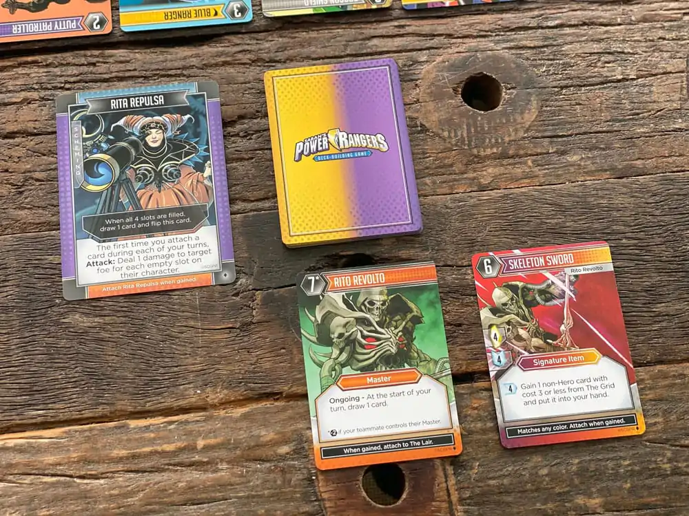 Power Rangers card game Deck-Building *Englische Version* - kartová hra na budovanie balíčka produktová fotografia
