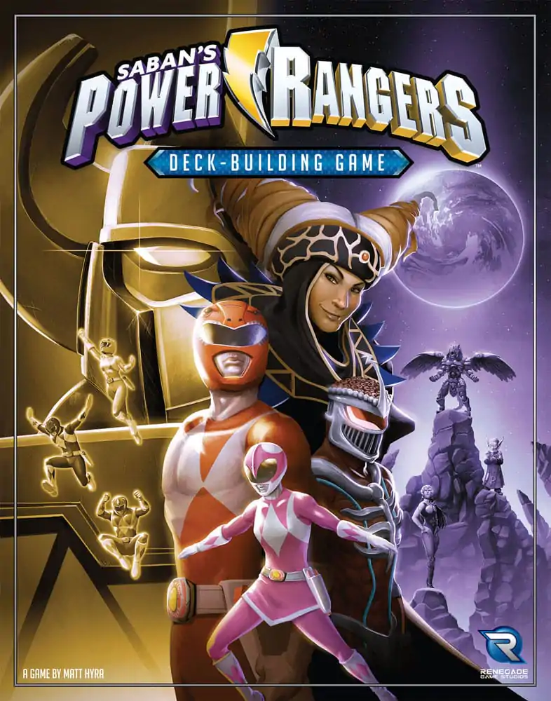 Power Rangers card game Deck-Building *Englische Version* - kartová hra na budovanie balíčka produktová fotografia