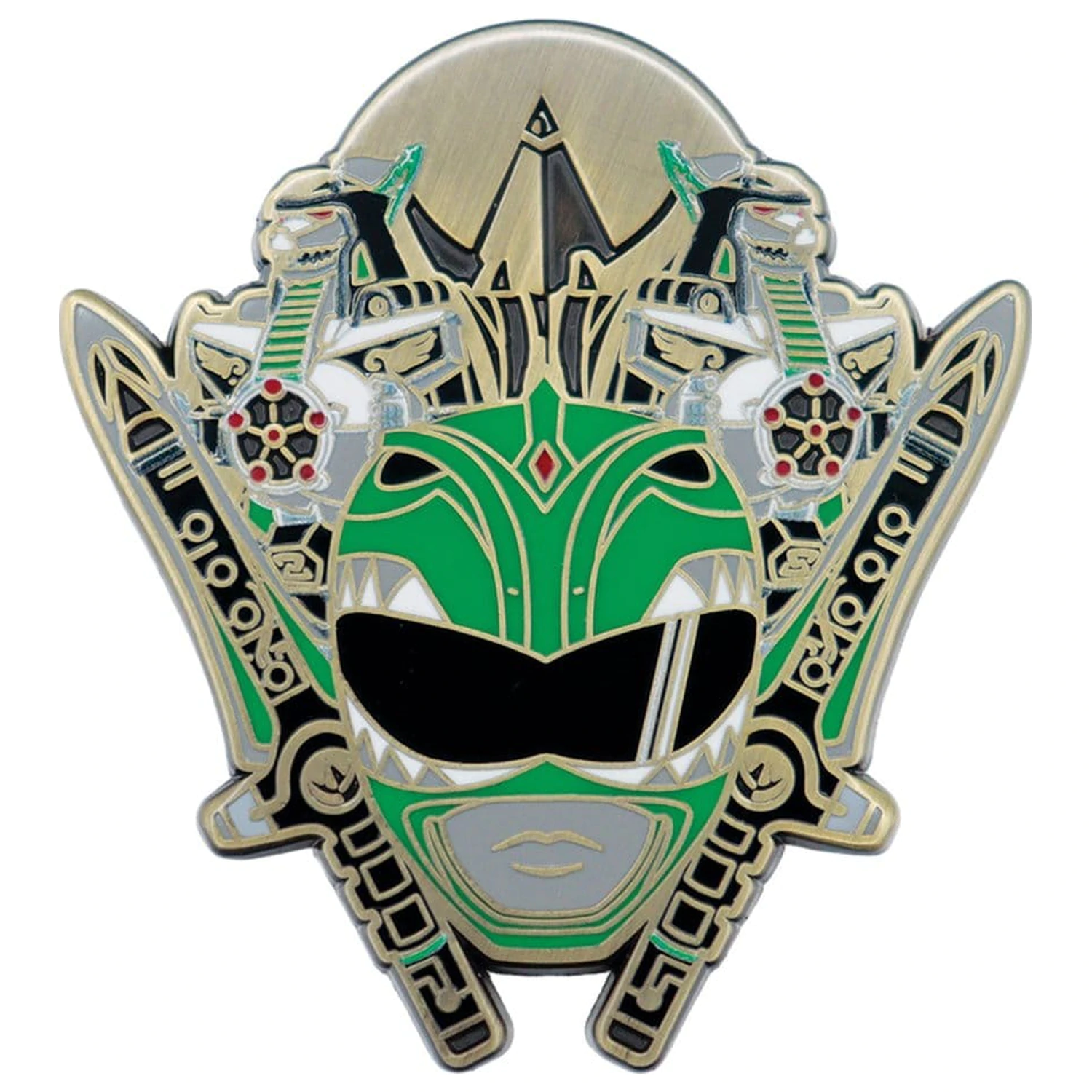 Power Rangers odznak Green Ranger Limitovaná Edícia produktová fotografia