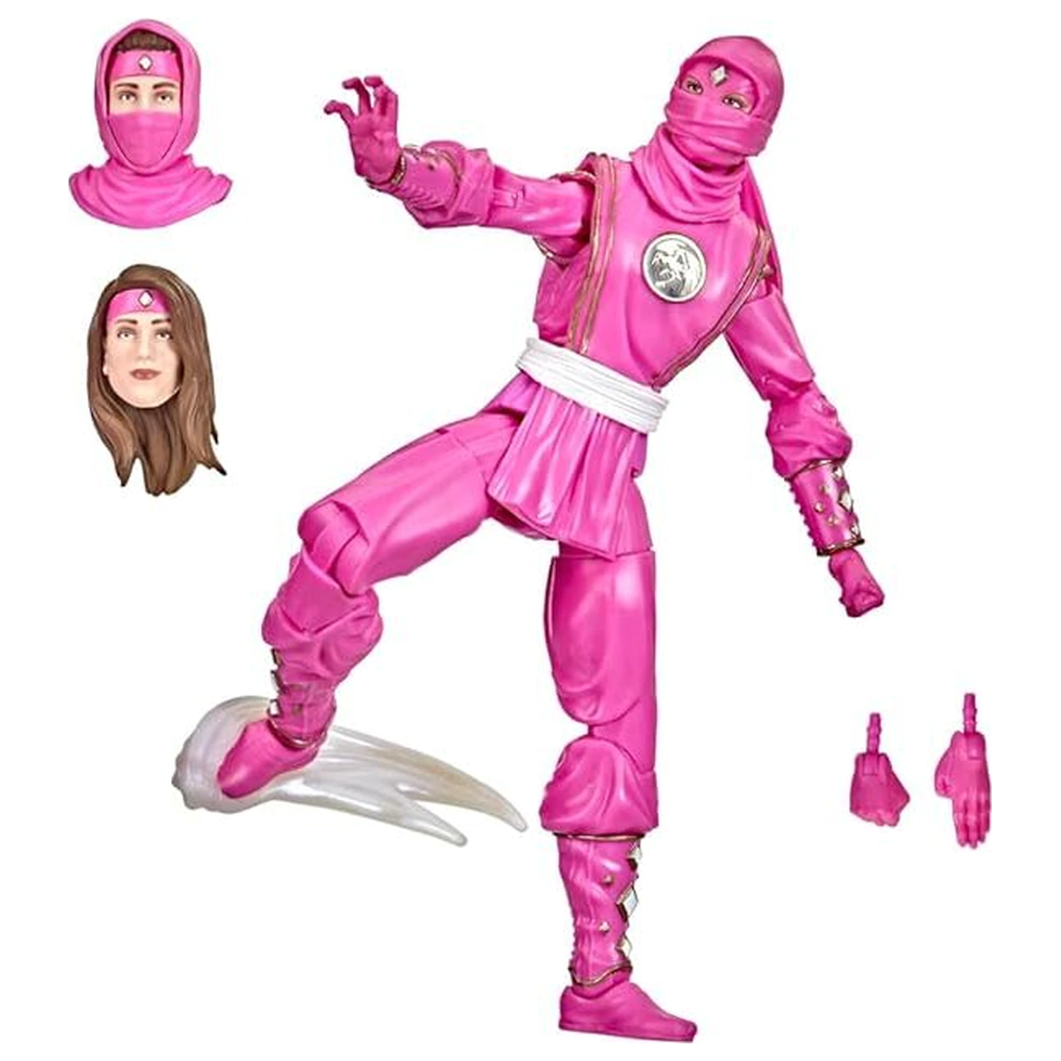 Power Rangers Lightning Collection Mighty Morphin Ninja Pink Ranger figúrka 15cm produktová fotografia