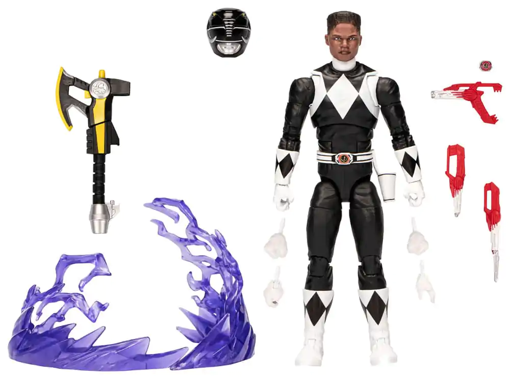 Power Rangers Lightning Collection Remastered Akčná Figúrka Mighty Morphin Black Ranger 15 cm produktová fotografia