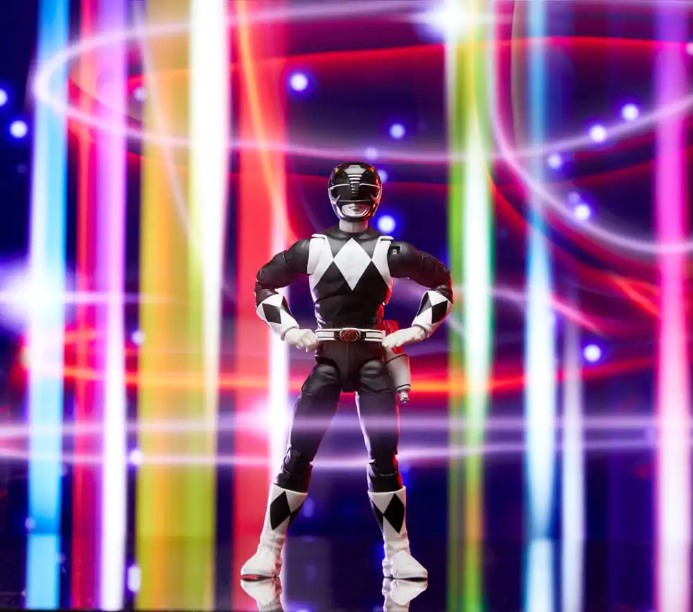 Power Rangers Lightning Collection Remastered Akčná Figúrka Mighty Morphin Black Ranger 15 cm produktová fotografia
