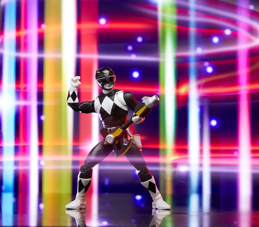 Power Rangers Lightning Collection Remastered Akčná Figúrka Mighty Morphin Black Ranger 15 cm produktová fotografia