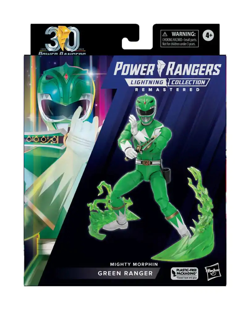 Power Rangers Lightning Collection Remastered akčná figúrka Mighty Morphin Green Ranger 15 cm produktová fotografia