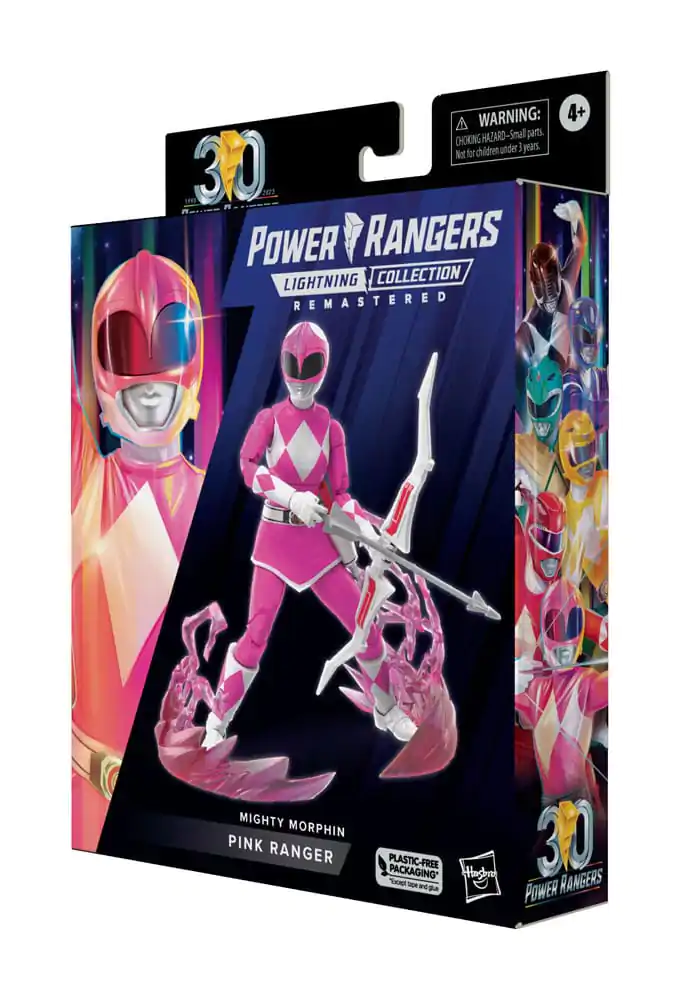 Power Rangers Lightning Collection Remastered akčná figúrka Mighty Morphin Pink Ranger 15 cm produktová fotografia