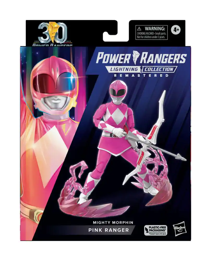 Power Rangers Lightning Collection Remastered akčná figúrka Mighty Morphin Pink Ranger 15 cm produktová fotografia
