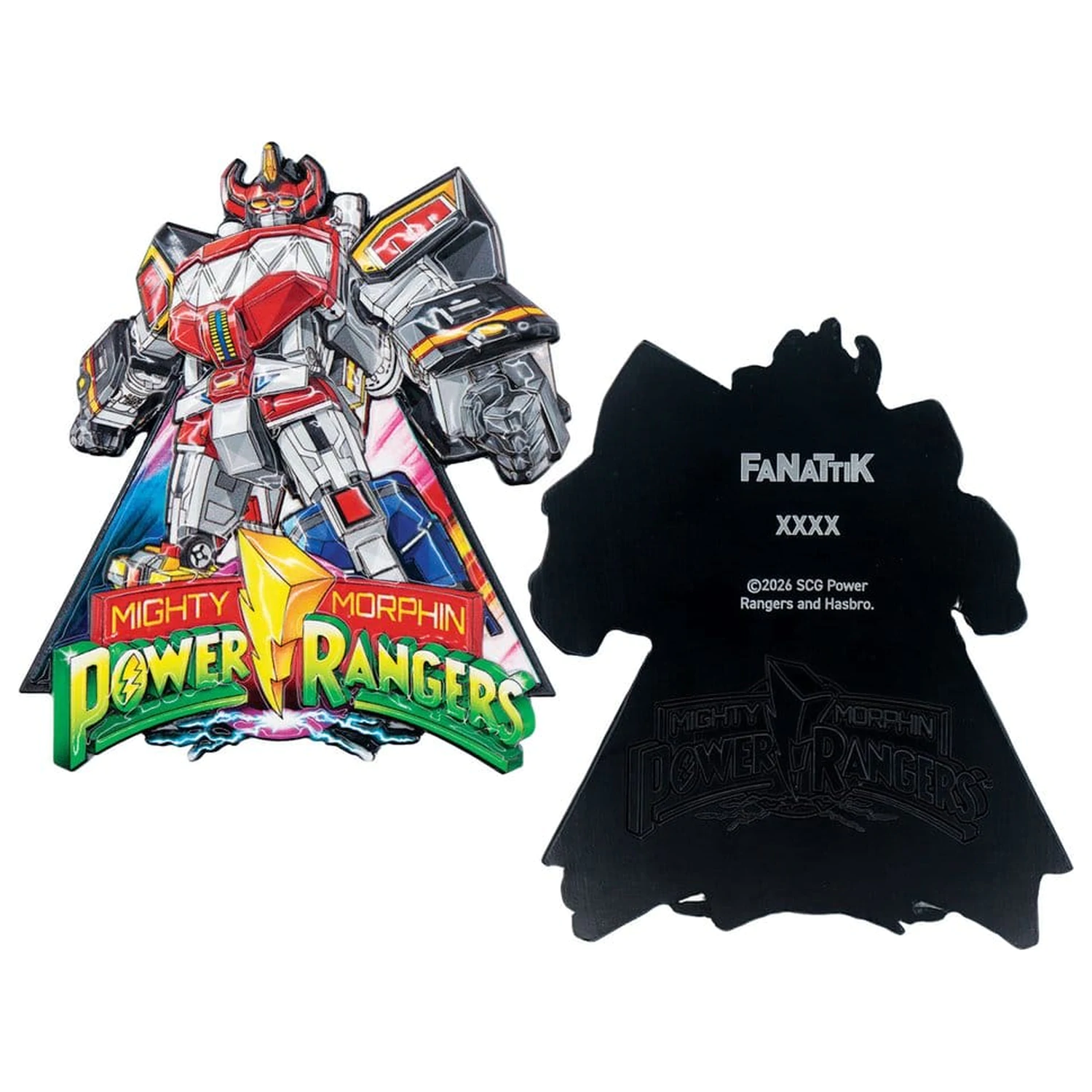 Power Rangers Medallion Megazord limitovaná edícia produktová fotografia