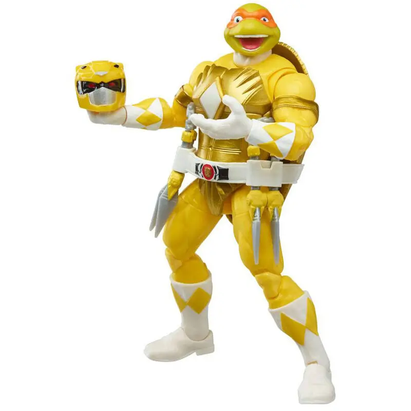Power Rangers x TMNT Lightning Collection akčné figúrky 2022 Morphed April O´Neil & Michelangelo produktová fotografia