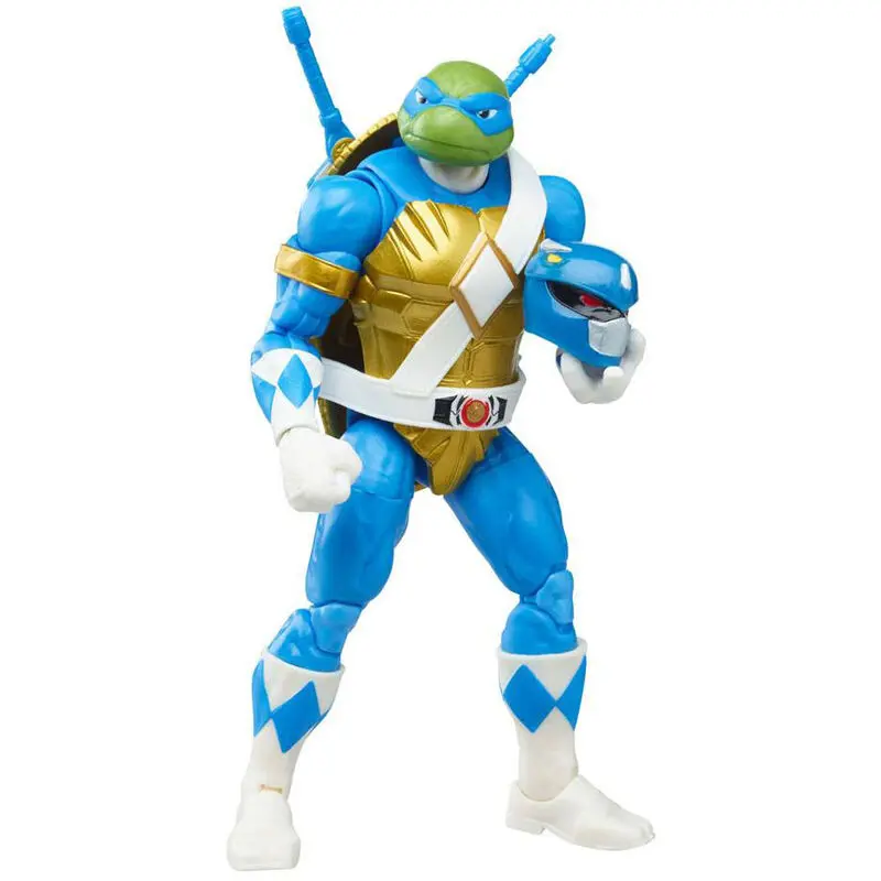 Power Rangers x TMNT Lightning Collection akčné figúrky 2022 Morphed Donatello & Morphed Leonardo produktová fotografia