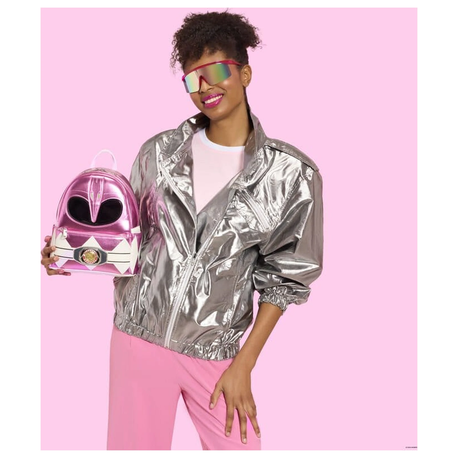 Power Rangers mini ruksak Pink Ranger produktová fotografia