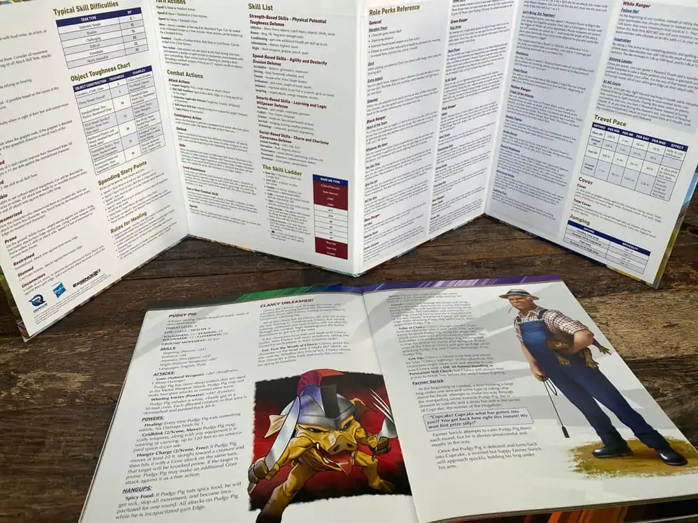 Power Rangers RPG kniha A Glutton for Punishment Adventure & GM Screen *Englische Version* produktová fotografia