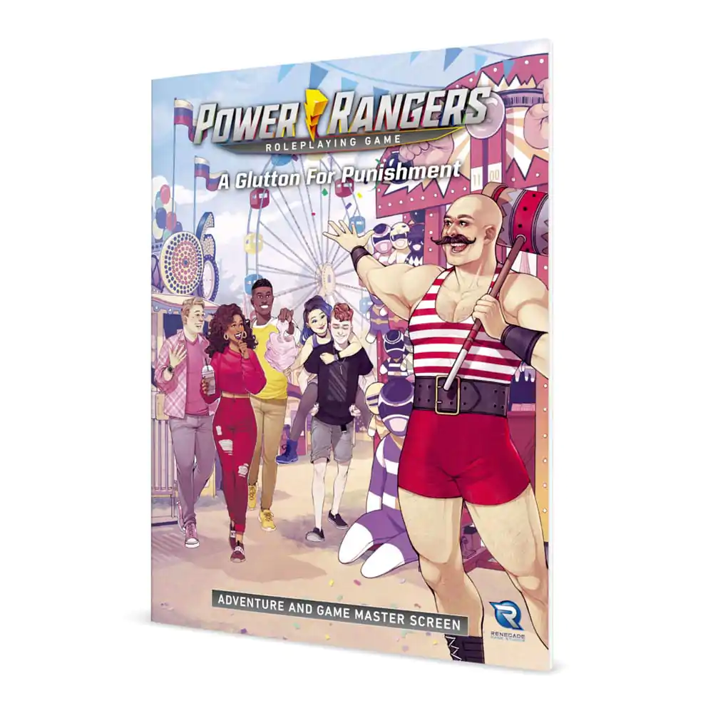 Power Rangers RPG kniha A Glutton for Punishment Adventure & GM Screen *Englische Version* produktová fotografia