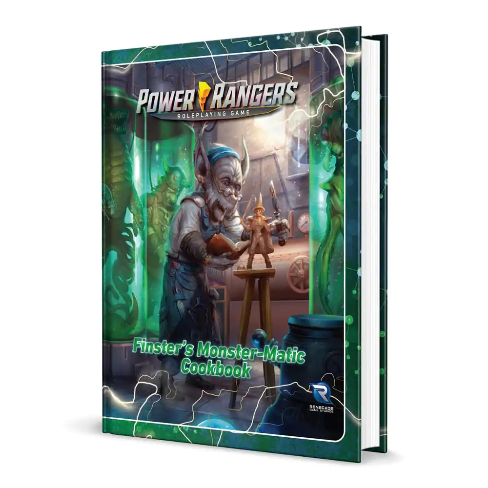 Power Rangers RPG kniha Finster's Monster-Matic Cookbook Sourcebook *Englische Version* produktová fotografia