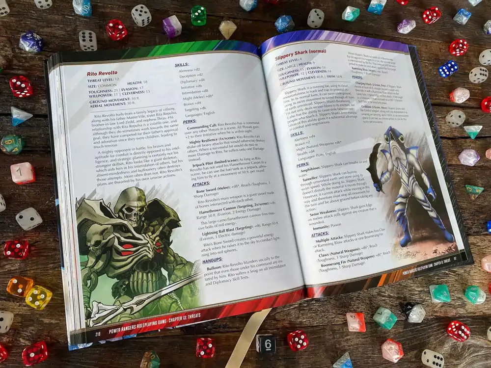 Power Rangers RPG Príručka pravidiel Core English Version produktová fotografia