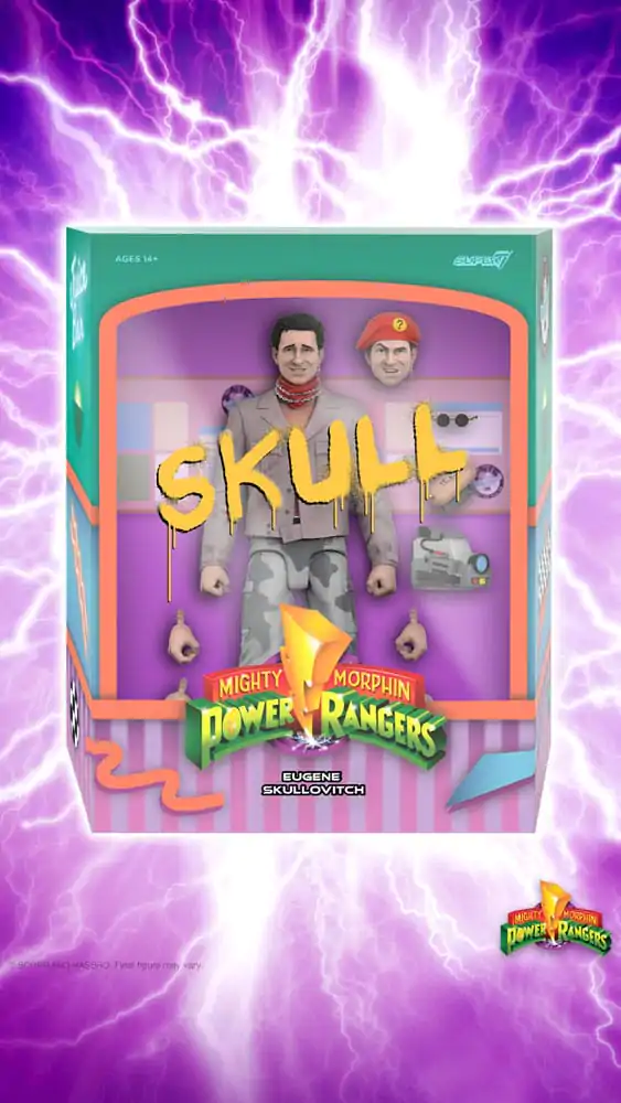 Power Rangers Ultimates akčná figúrka Skull 18 cm produktová fotografia