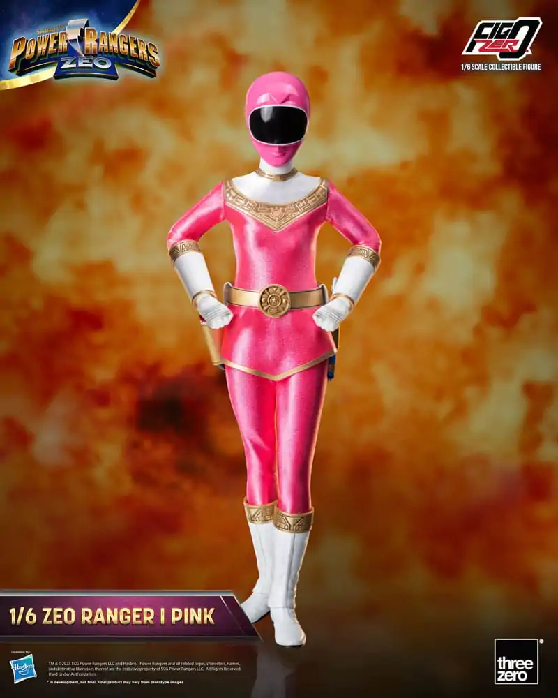 Power Rangers Zeo FigZero Akčná figúrka 1/6 Ranger I Pink 30 cm produktová fotografia