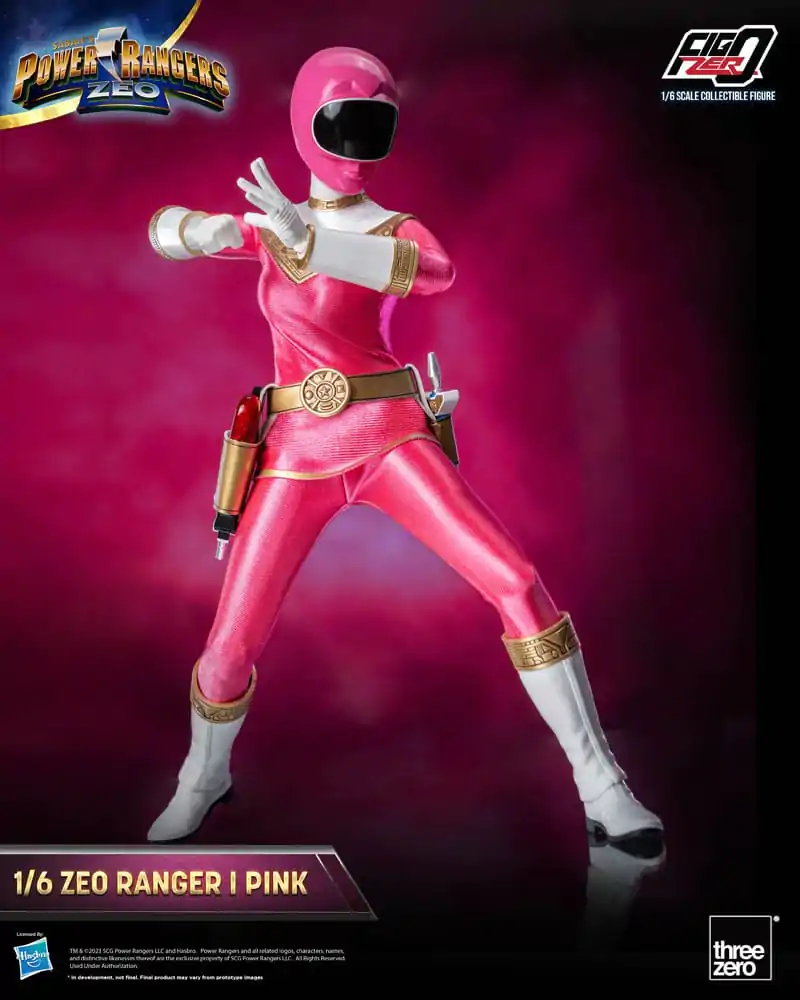 Power Rangers Zeo FigZero Akčná figúrka 1/6 Ranger I Pink 30 cm produktová fotografia