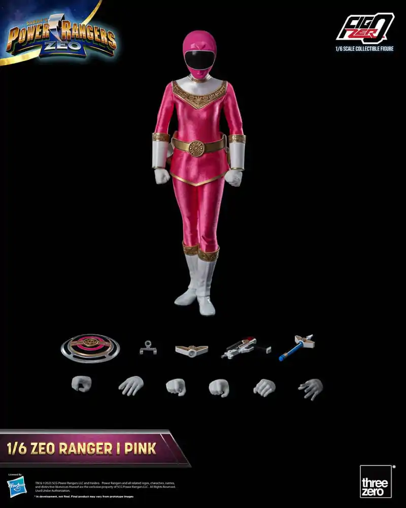 Power Rangers Zeo FigZero Akčná figúrka 1/6 Ranger I Pink 30 cm produktová fotografia