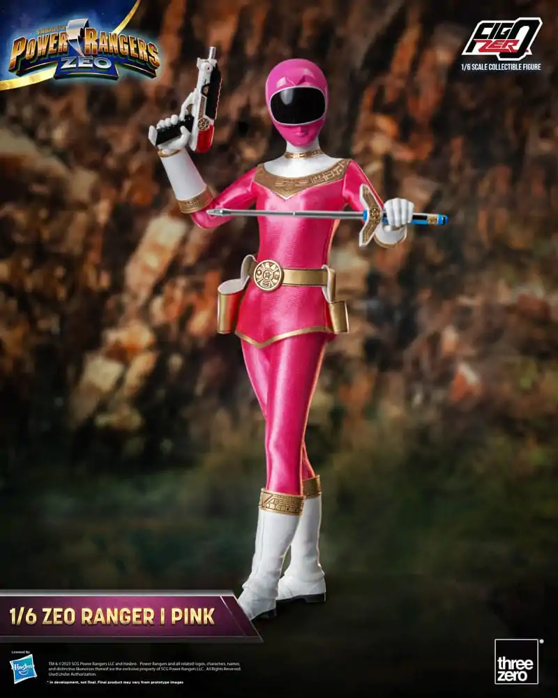Power Rangers Zeo FigZero Akčná figúrka 1/6 Ranger I Pink 30 cm produktová fotografia